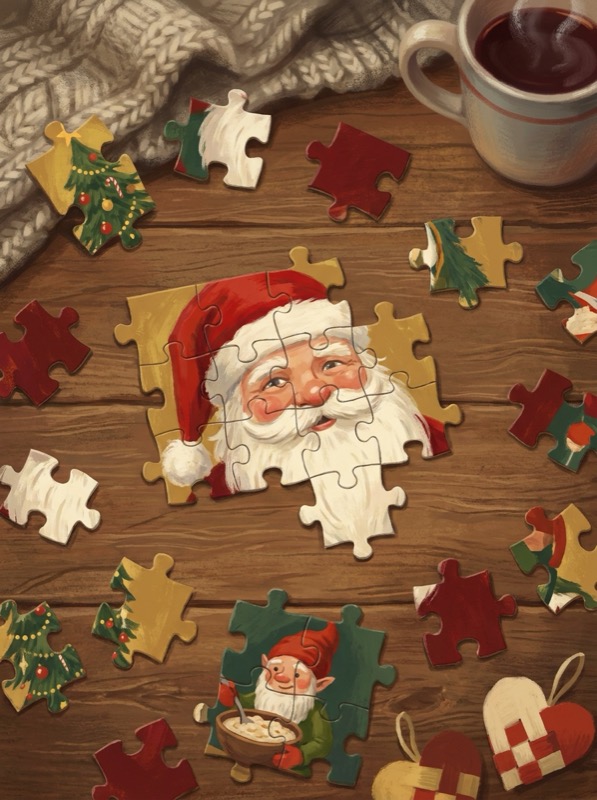 Jule-jigsaw