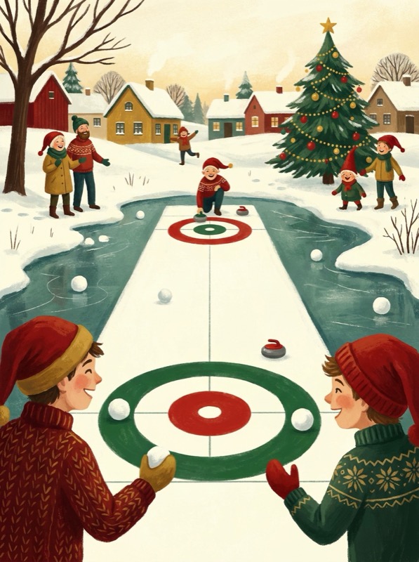 Snowball-curling